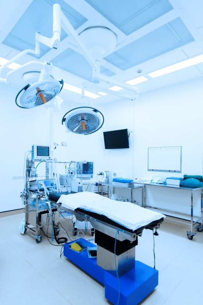 Feinreinigung für Gesundheitswesen